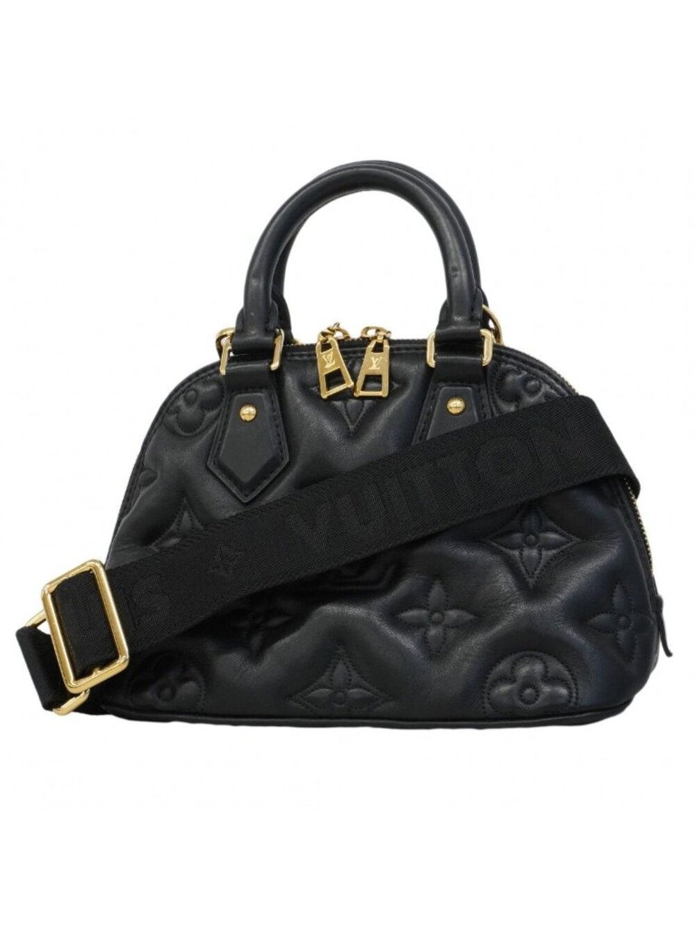 Louis Vuitton Handbag Bubble Glam Alma Soft BB Noir 2-Way - Picture 1 of 10